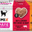 XOXO Chicken & Beef Pate Grain-Free Variety Pack Canned Cat Food, 3-oz can, case of 12