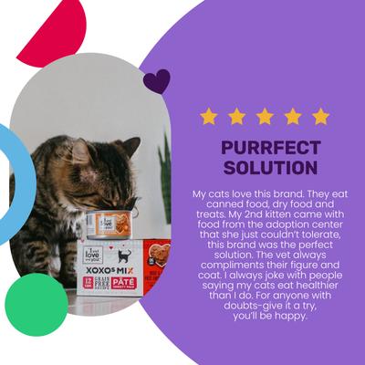 XOXO Chicken & Beef Pate Grain-Free Variety Pack Canned Cat Food, 3-oz can, case of 12