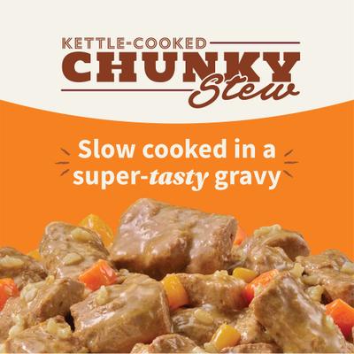 Elevate Kettle Cooked Chunky Healthy Grains Chicken Stew with Carrots, Pumpkin & Brown Rice Wet Dog Food, 12.7-oz can, case of 6