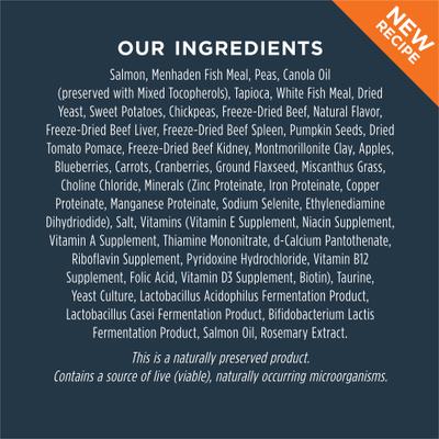 Raw Boost Adult Grain-Free Real Salmon Recipe Dry Dog Food, 19-lb bag