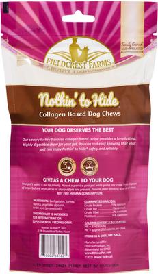 Nothin' To Hide Drumstick Turkey Flavor Dog Chews, 2 count