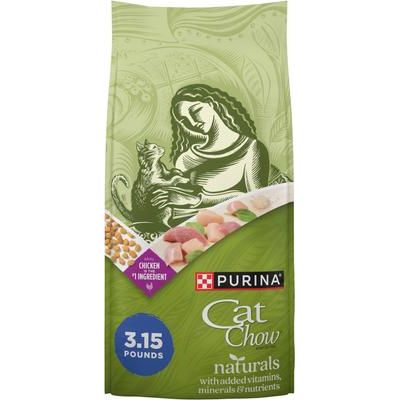 Alimento seco para gatos Naturals Indoor con pollo y pavo real, bolsa de 13 lb