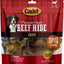 Premium Beef Hide Chips Chicken Flavor Dog Chews, 1-lb bag