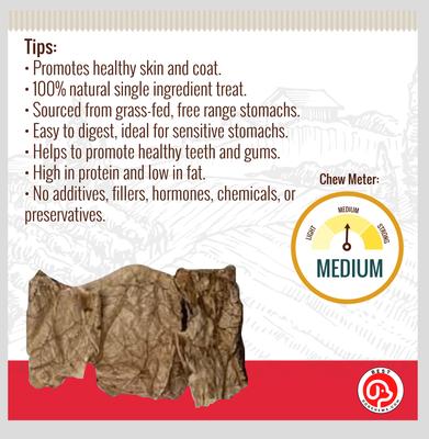Beef Lung Chunks Dog Treats, 5-oz bag