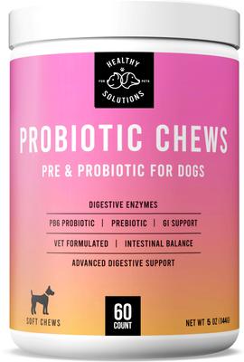 Probiotics & Digestive Chews with Prebiotics, 60 count