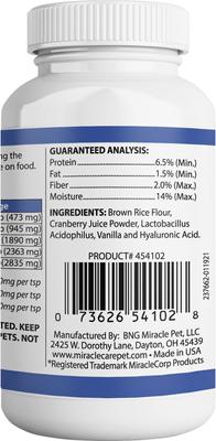 Vegetarian Formula Powder Oral Vision Supplement for Dogs, 2-oz bottle