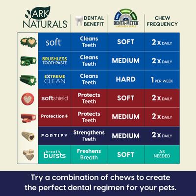 Fortify Brushless Toothpaste Small Dental Dog Treats, 12-oz bag