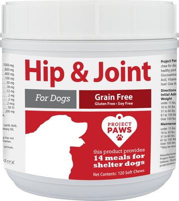 Original Grain-Free Hip & Joint Dog Supplement Chews, 120 count