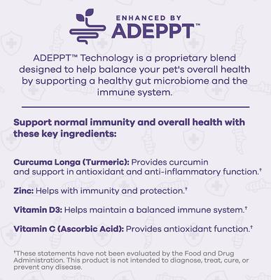 Immunity Support Chicken Flavor Powder Cat & Dog Supplement, 30-gram bottle