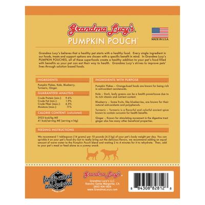 Pumpkin Pouch Inflammation Freeze-Dried Dog & Cat Food Topper, 6-oz bag