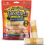 Twistedz 4-inch Beefhide Rolls Chicken Flavored Wrap Dog Hard Chews, 4 count