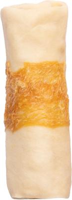 Twistedz 4-inch Beefhide Rolls Chicken Flavored Wrap Dog Hard Chews, 4 count