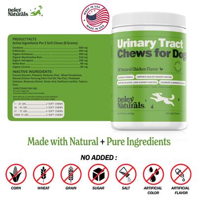Advanced Urinary Tract Chicken Flavor Dog Supplement, 17-oz Canister, 120 Count