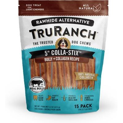 Barritas de colágeno Bully para perros, 5 pulgadas, 30 unidades