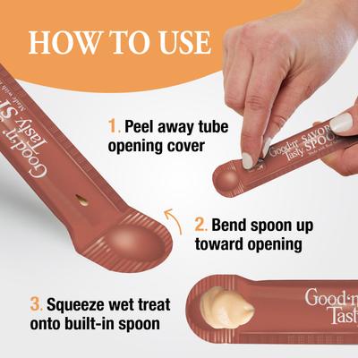 Savory Spoonables Chicken, Salmon & Duck Lickable Cat Treat