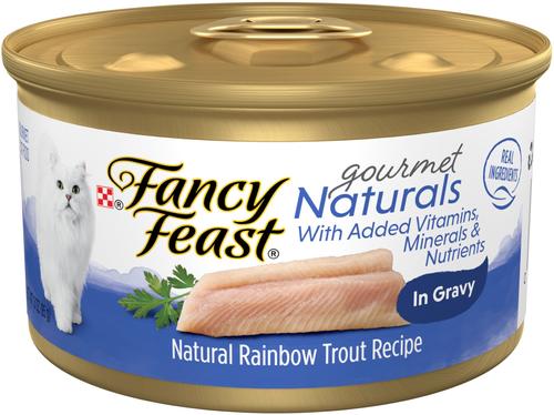 Gourmet Naturals Tuna Recipe in Gravy Canned Cat Food, 3-oz, case of 12