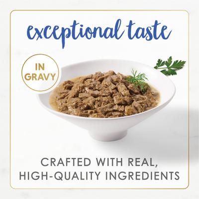 Gourmet Naturals Natural Rainbow Trout Recipe In Gravy Canned Cat Food, 3-oz can, case of 12