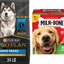 Paquete: alimento seco Purina Pro Plan para adultos de razas grandes con mezcla desmenuzada de pollo y arroz + premios Milk-Bone Original Large Biscuit para perros