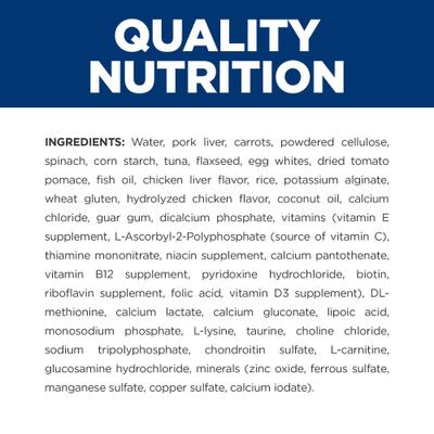 Metabolic +j/d Carrot & Tuna Stew Wet Dog Food, 2.8-oz pouch, case of 24