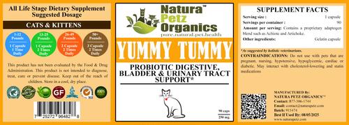 Yummy Tummy Cat Supplement, 90 count