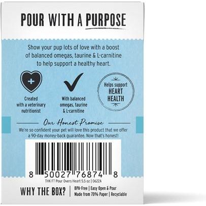POUR OVERS Food Topper, Vet Certif, Grado Humano, 3 sabores. 156 gr.