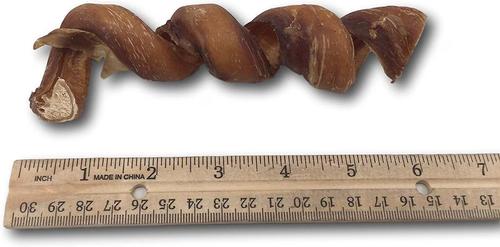 Bully Stick Spirals Dog Treats, 25 count