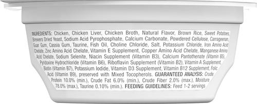 Tastefuls Spoonles Singles Chicken Entrée Pate Wet Cat Food, 2.6-oz tray, 24 count