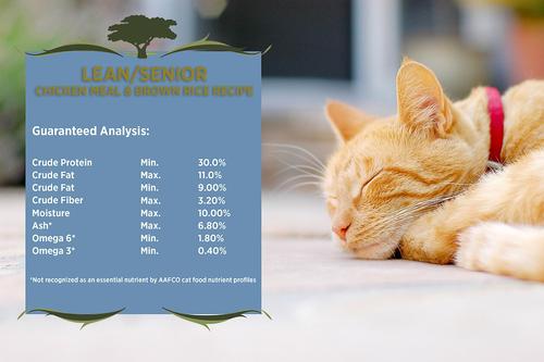 Chicken Meal & Rice Recipe Lean Dry Cat Food, 4-lb bag