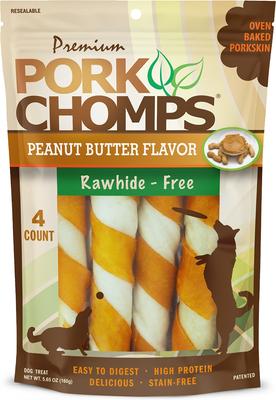 Real Chicken Wrapped Twists Dog Treats, Large, 4 count