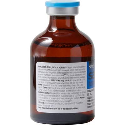 (Furosemida) Inyectable para Perros, Gatos y Caballos, 50 mg/mL, 50 ml