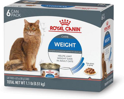 Feline Care Nutrition Weight Care Adult Thin Slices in Gravy Wet Cat Food, 3-oz, case of 6