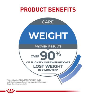 Feline Care Nutrition Weight Care Adult Thin Slices in Gravy Wet Cat Food, 3-oz, case of 6