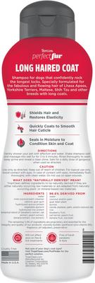 PerfectFur Long Haired Coat Conditioning & Detangling Dog Shampoo, 16-fl oz bottle