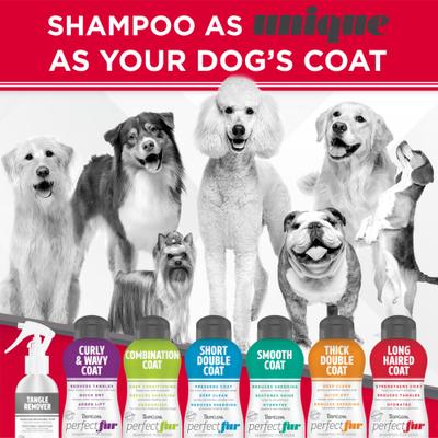 PerfectFur Long Haired Coat Conditioning & Detangling Dog Shampoo, 16-fl oz bottle