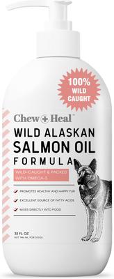 Wild Alaskan Omega Salmon Oil Formula Skin & Coat Liquid Supplement for Dogs, 32-fl oz bottle