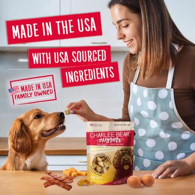 Nuggets Sunny Side Up Crunchy Dog Treats, bolsa de 6 oz