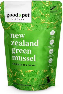 Green Mussel Air Dried Dog Treat, 1.7-oz bag