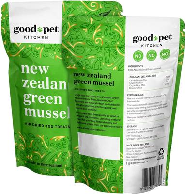 Green Mussel Air Dried Dog Treat, 1.7-oz bag