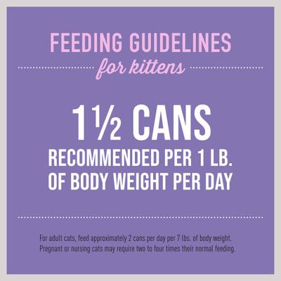 Baby Chicken & Egg Recipe Grain-Free Wet Kitten Food, 2.4-oz can, case of 12