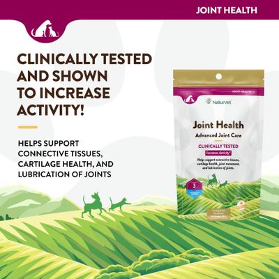 Joint Health Advanced Care Powder Joint Supplement for Cats & Dogs, 10-oz bag