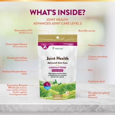 Joint Health Advanced Care Powder Joint Supplement for Cats & Dogs, 10-oz bag
