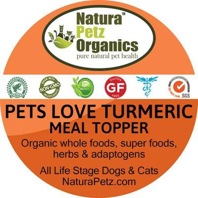 Pets Love Turmeric Turkey Flavored Powder Immune Supplement for Dogs, 4-oz tin