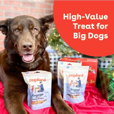 Turkey Tendons Dog Chews, 10 count