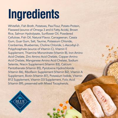 True Solutions Perfect Skin & Coat Natural Whitefish Adult Wet Cat Food, 3-oz can, case of 24