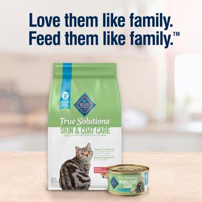 True Solutions Perfect Skin & Coat Natural Whitefish Adult Wet Cat Food, 3-oz can, case of 24