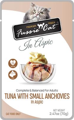 Premium Tuna with Small Anchovies Wet Cat Food, 2.47-oz pouch, case of 12