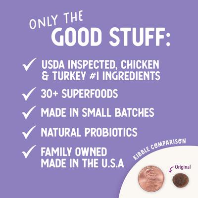 Grain-Free Chicken & Turkey Recipe Dry Dog Food, 23.5-lb bag