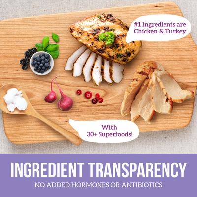 Grain-Free Chicken & Turkey Recipe Dry Dog Food, 23.5-lb bag