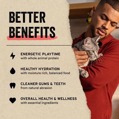 Freeze-Dried Raw Beef & Chicken Entree Cat Food, 8-oz bag