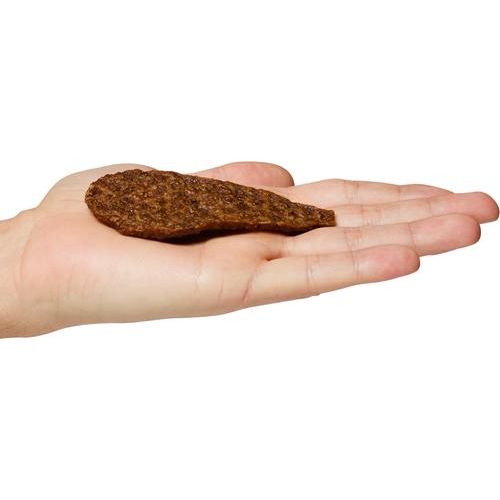 Golosinas para perros con carne seca asada a fuego lento, bolsa de 16 oz